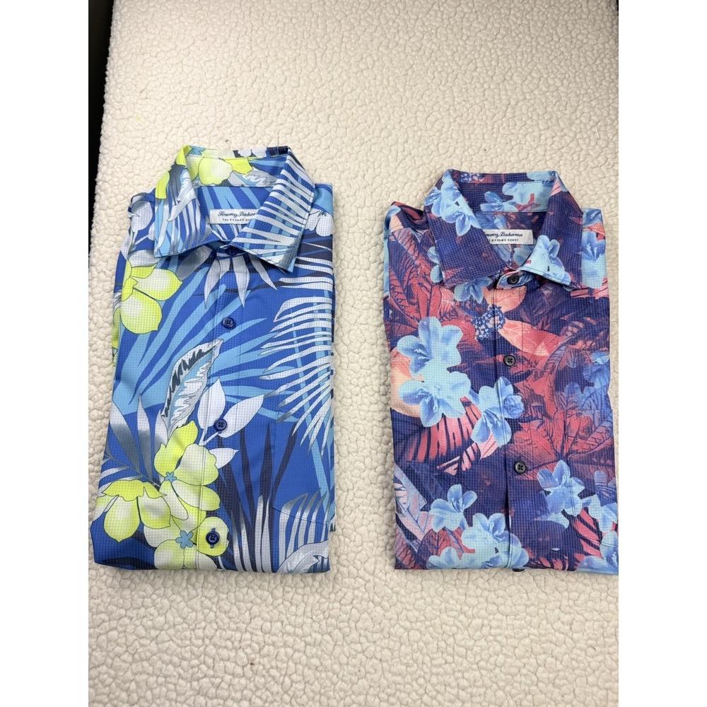 Tommy Bahama 2 Pack Bundle Bahama‎ Coast Men S IslandZone NWOT Hawaiian Tropical